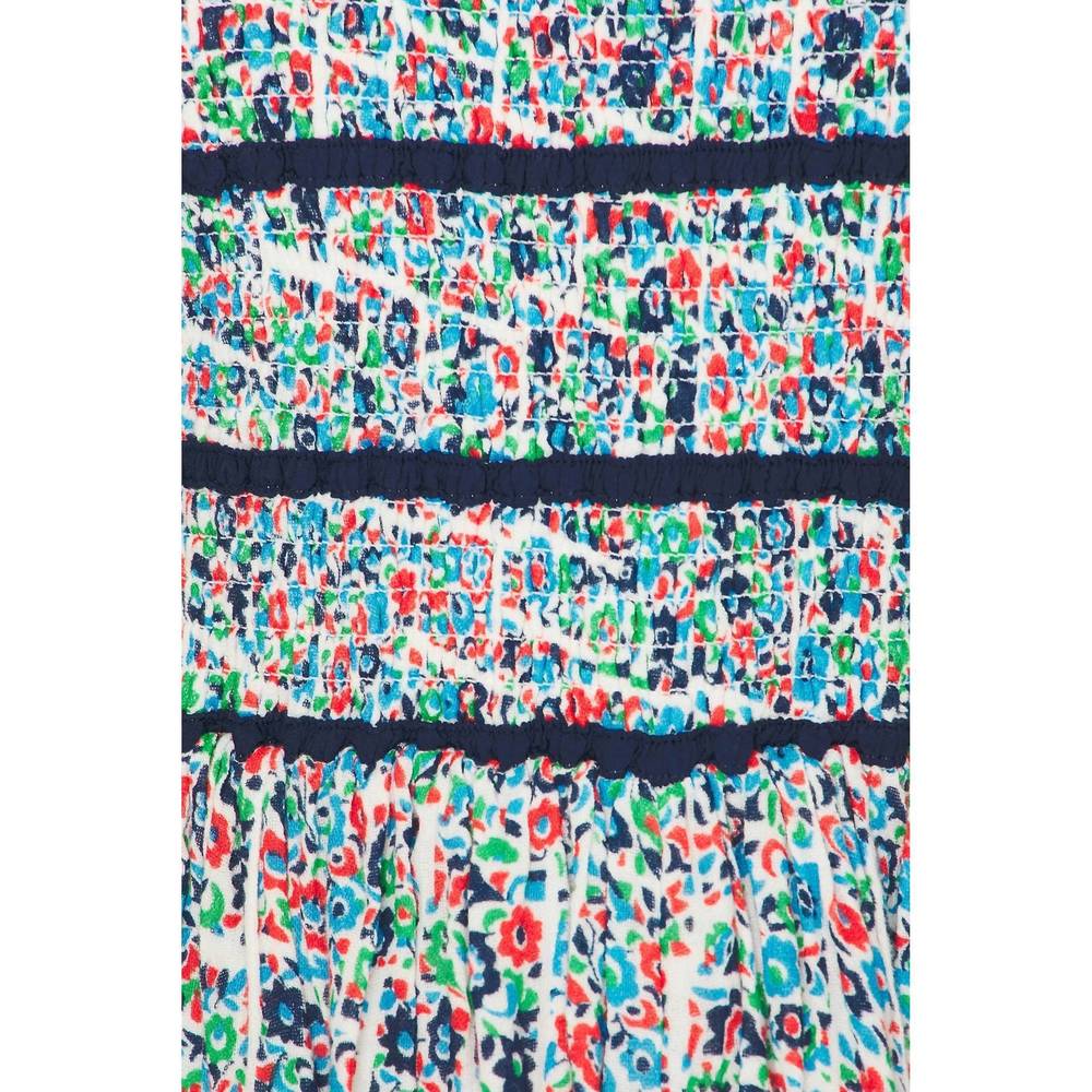 NEW FREE PEOPLE bali checked out print dress in gardenia combo - Picture 4 of 4